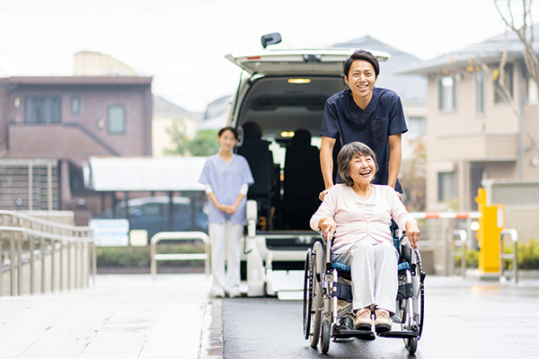 利用者様のお出掛けをお手伝い